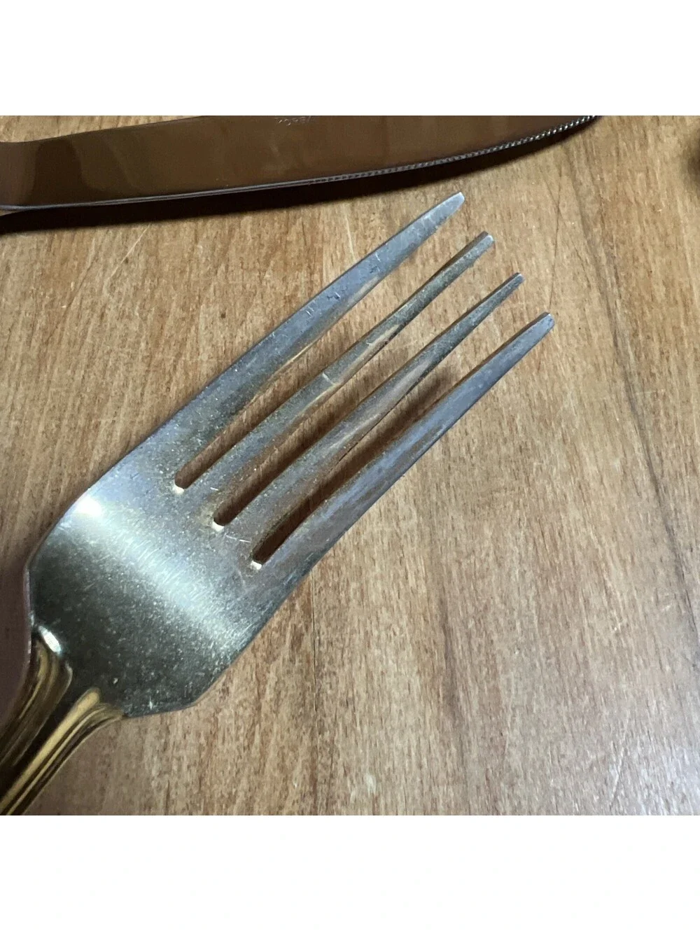 International Stainless Golden Flair Place Setting For 4 + Serving Pieces